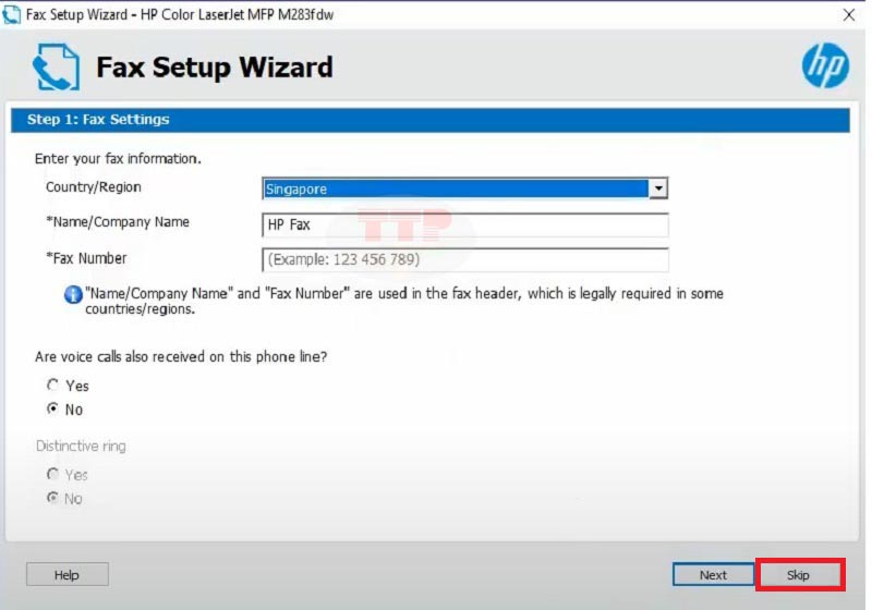 Hướng cài đặt Driver máy in HP M283Fdw - Bước 8
