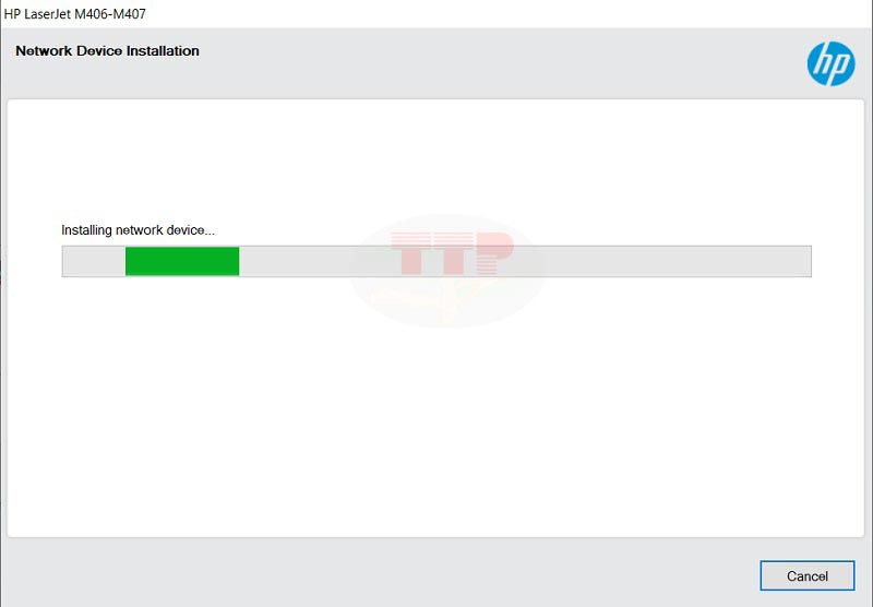 Hướng dẫn cài đặt Driver máy in HP M406Dn - Bước 8