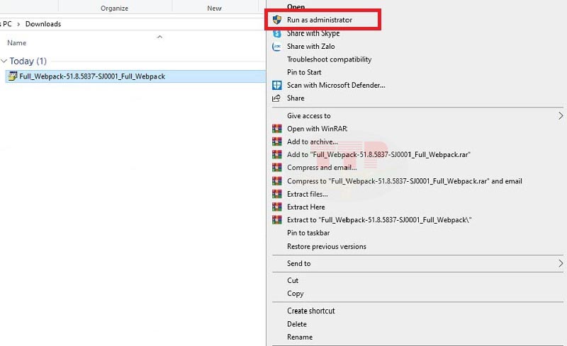 Hướng cài đặt Driver máy scan HP 2000S2 - Bước 1