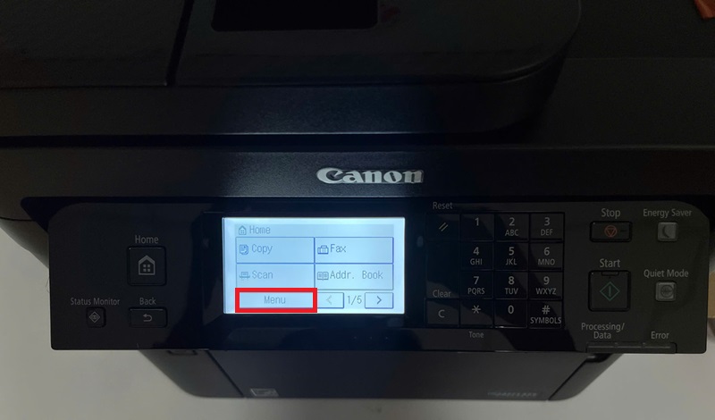 Hướng dẫn kết nối Wifi Canon MF264Dw II TTP