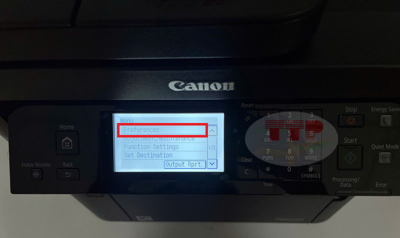 Hướng dẫn kết nối wifi Canon 269Dw II TTP