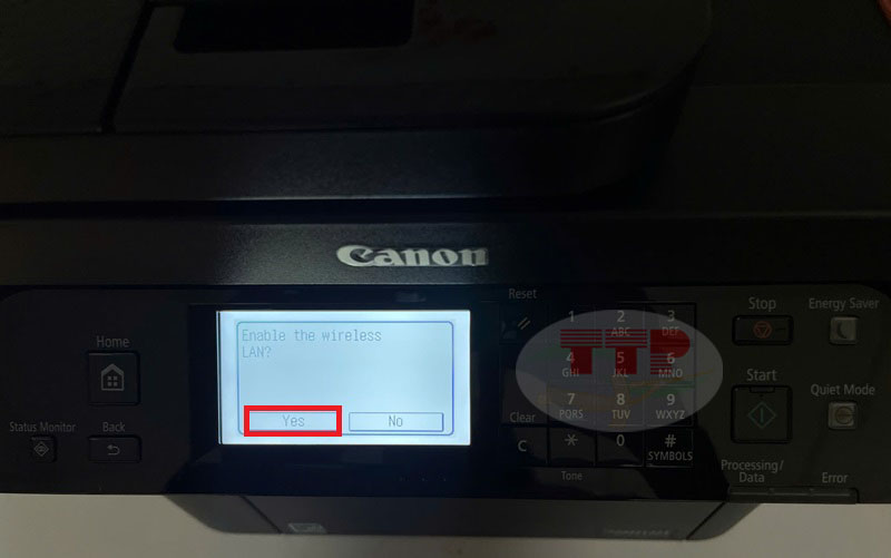 Hướng dẫn kết nối wifi Canon 269Dw II TTP