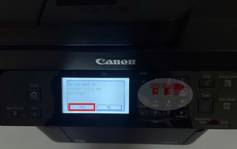 Hướng dẫn kết nối wifi Canon 269Dw II TTP