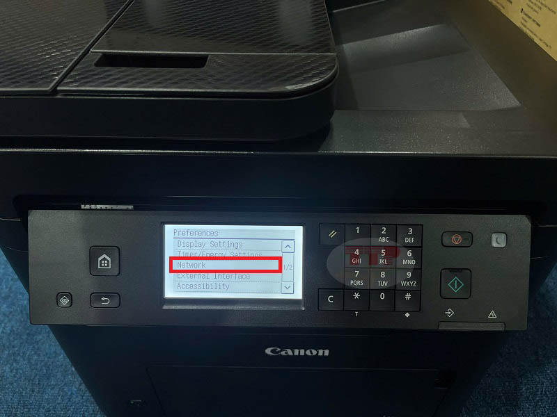 Hướng dẫn kết nối Wifi máy in Canon MF275dw - Bước 3