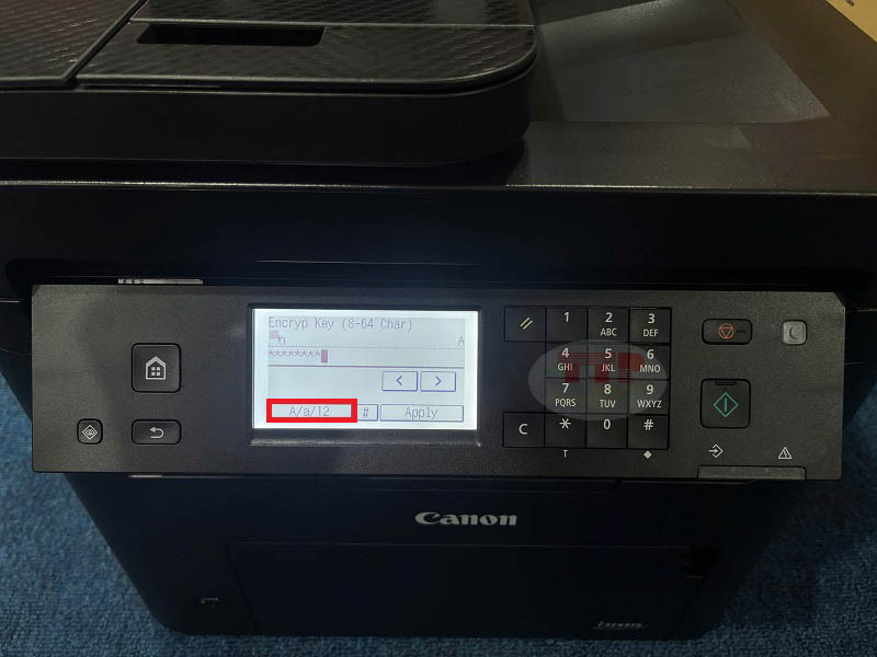 Hướng dẫn kết nối Wifi máy in Canon MF275dw - Bước 7