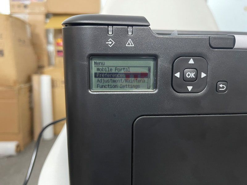 Hướng dẫn kết nối wifi máy in Canon LBP122Dw TTP - Bước 2