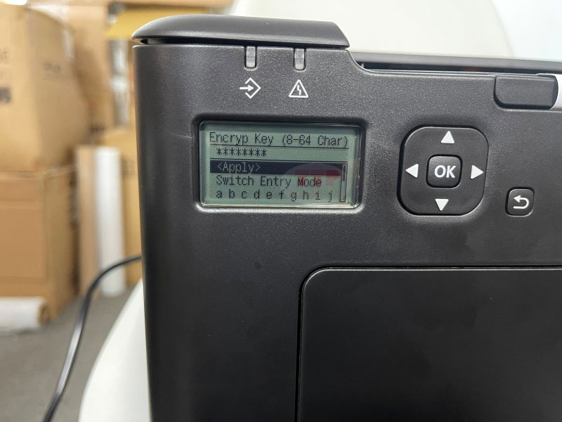 Hướng dẫn kết nối wifi máy in Canon LBP122Dw TTP - Bước 7