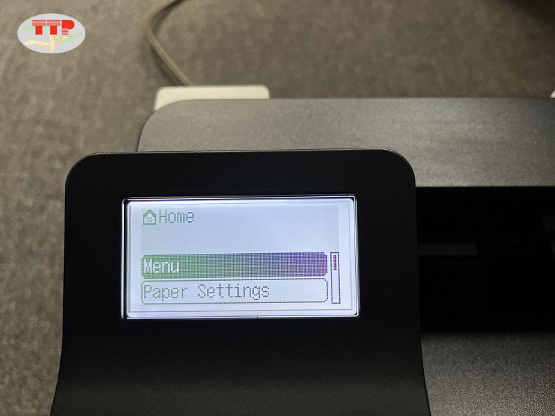 Hướng dẫn kết nối wifi máy in Canon LBP214Dw - Bước 1