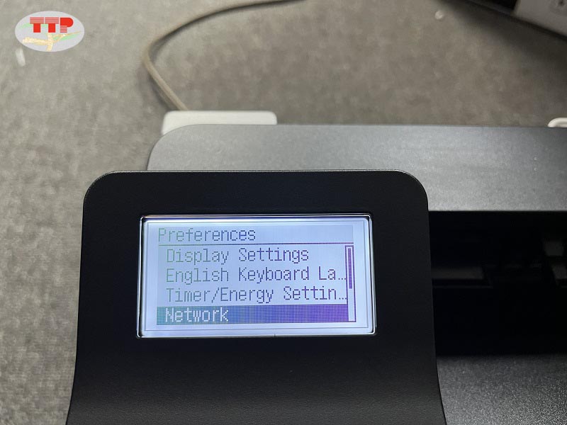 Hướng dẫn kết nối wifi máy in Canon LBP214Dw - Bước 3