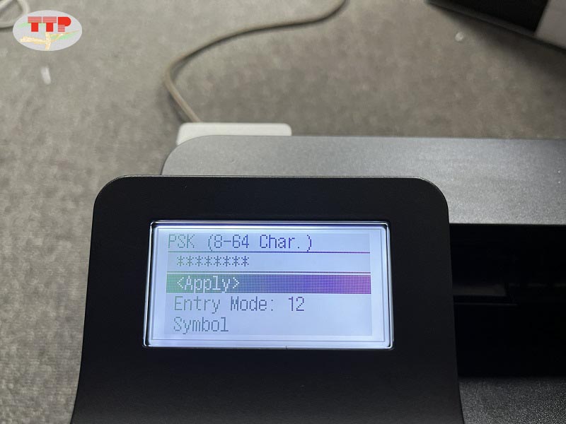 Hướng dẫn kết nối wifi máy in Canon LBP214Dw - Bước 7