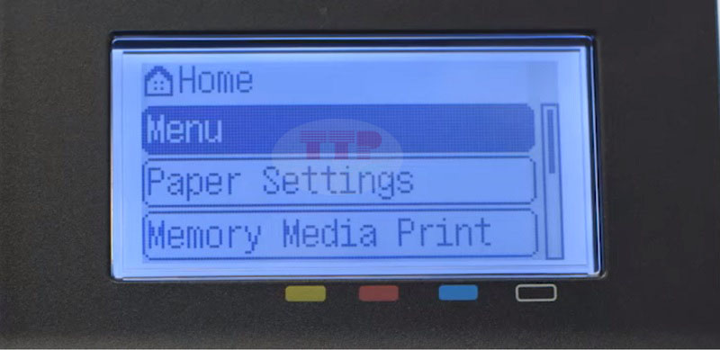 Hướng dẫn kết nối Wifi máy in Canon LBP633Cdw - Bước 1