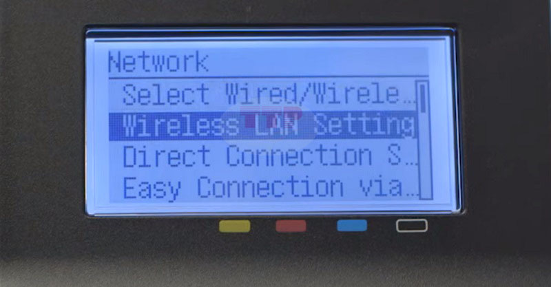 Hướng dẫn kết nối Wifi máy in Canon LBP633Cdw - Bước 4