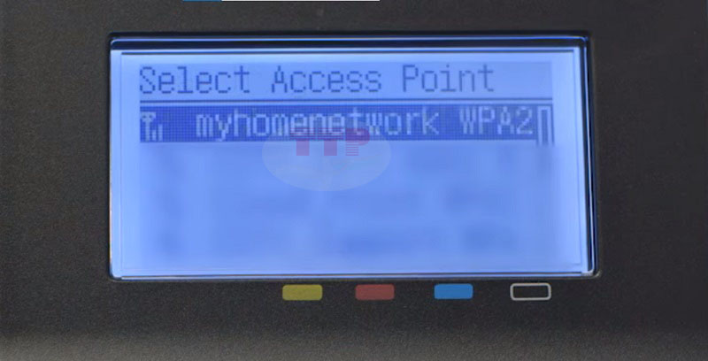 Hướng dẫn kết nối Wifi máy in Canon LBP633Cdw - Bước 7