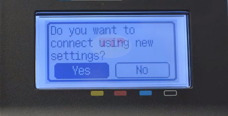 Hướng dẫn kết nối Wifi máy in Canon LBP633Cdw - Bước 9