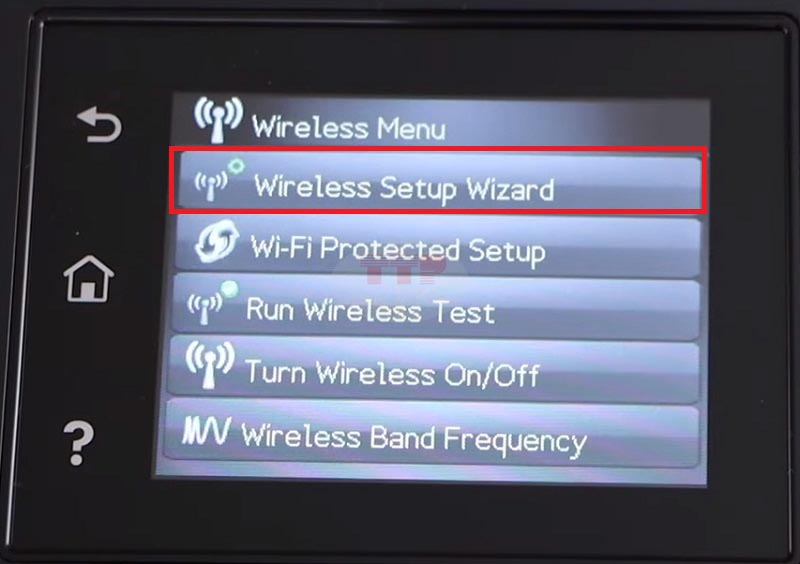 Hướng dẫn kết nối Wifi HP M283Fdw - Bước 4