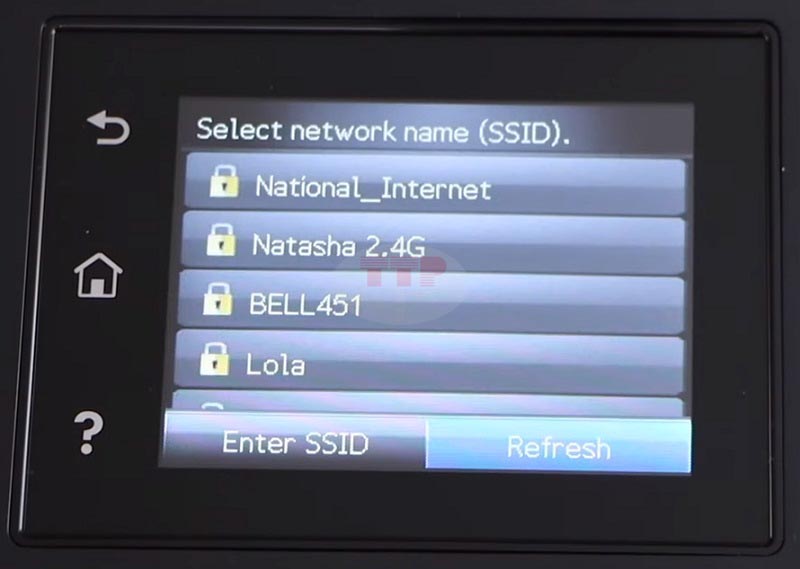 Hướng dẫn kết nối Wifi HP M283Fdw - Bước 5