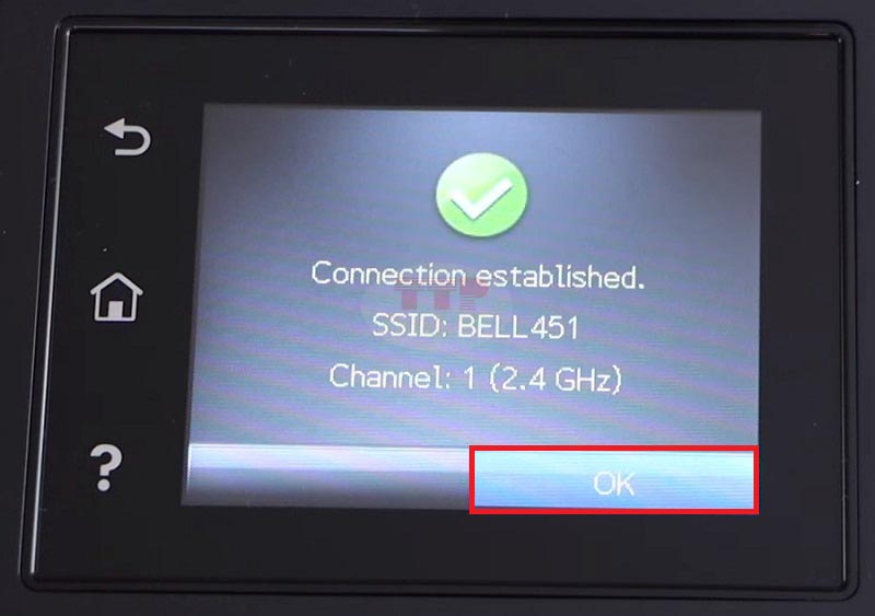 Hướng dẫn kết nối Wifi HP M283Fdw - Bước 7