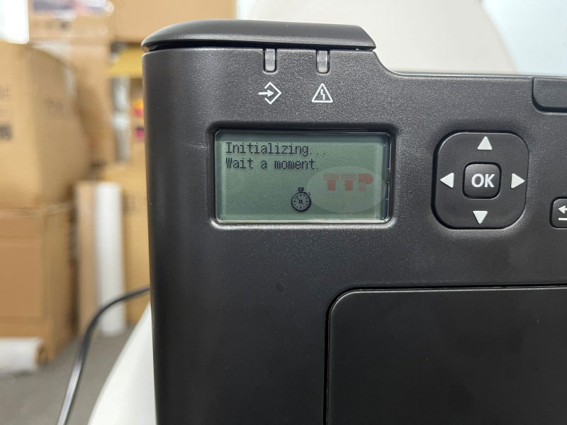 Hướng dẫn khôi phục cài đặt gốc máy in Canon LBP122Dw/ 121Dn TTP - Bước 4