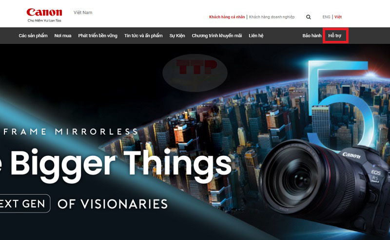 Hướng dẫn tải Driver máy in Canon 121Dn Bước 2