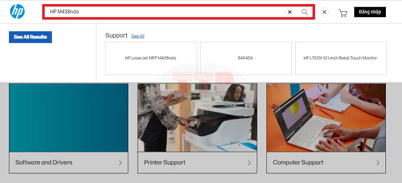 Hướng dẫn tải Driver máy in HP M438N/M438DN/M438NDA - 2