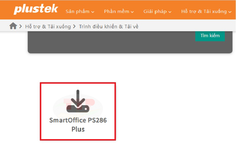 Hướng dẫn tải Driver Plustek 286 Plus - Bước 3