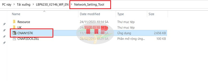 Hướng dẫn thiết lập IP tĩnh máy in Canon LBP 6320Dn - Bước 1