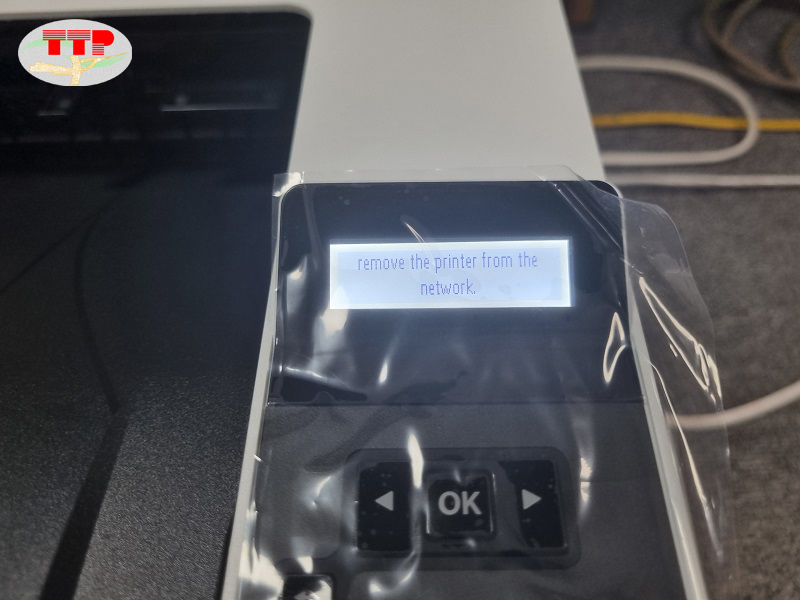 Thiết lập IP cho máy in HP 4003dn/4003dw - Bước 6