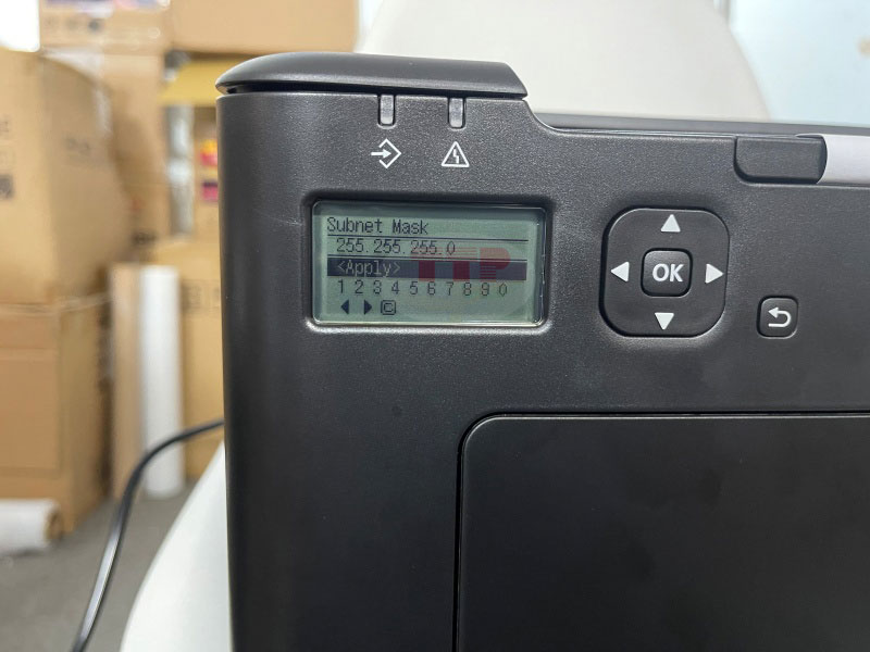 Hướng dẫn thiết lập IP Canon 122Dw/ 121Dn TTP - Bước 11