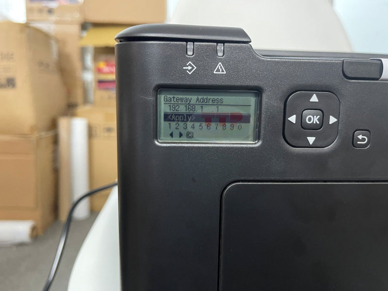 Hướng dẫn thiết lập IP Canon 122Dw/ 121Dn TTP - Bước 12