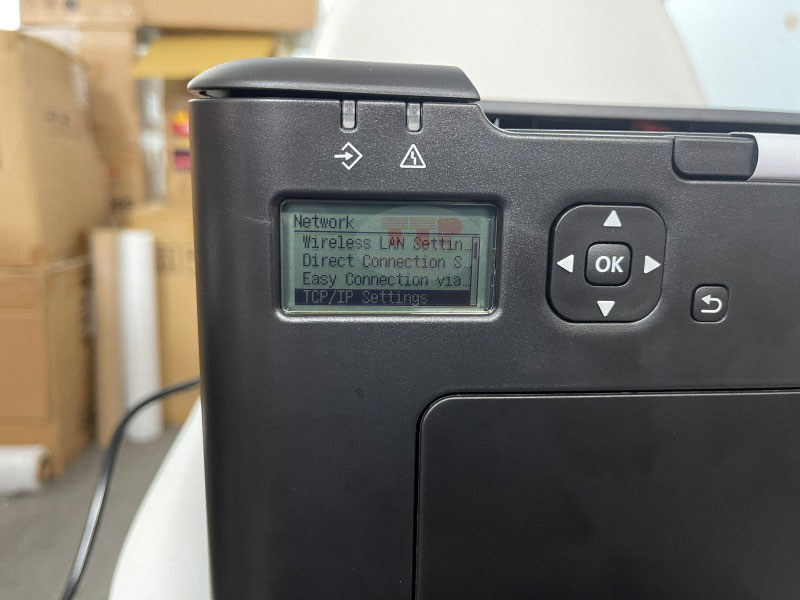 Hướng dẫn thiết lập IP Canon 122Dw/ 121Dn TTP - Bước 4