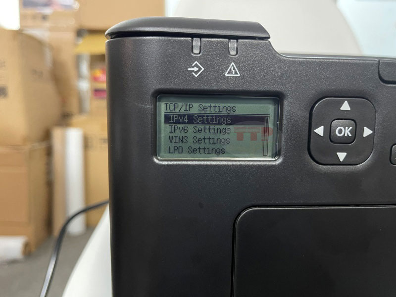 Hướng dẫn thiết lập IP Canon 122Dw/ 121Dn TTP - Bước 5