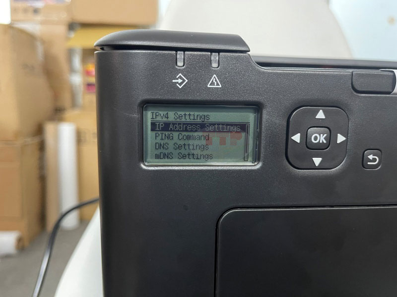 Hướng dẫn thiết lập IP Canon 122Dw/ 121Dn TTP - Bước 6