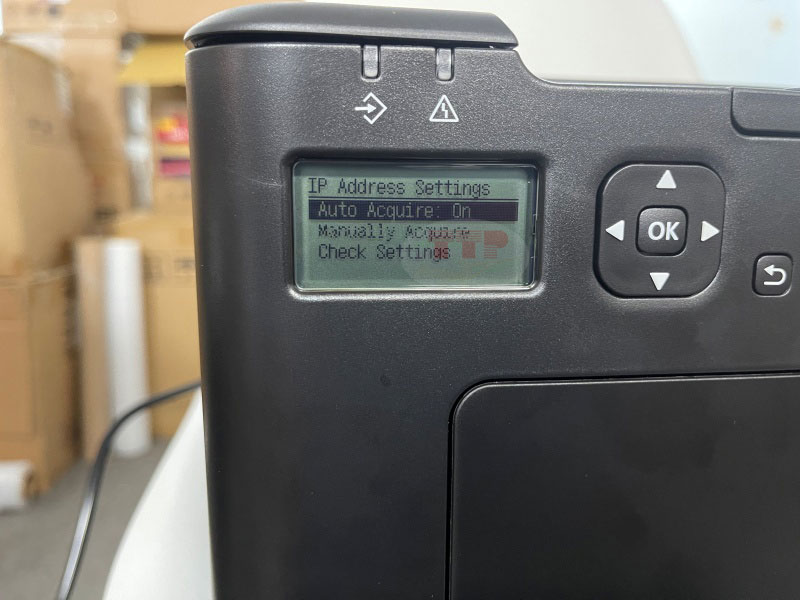 Hướng dẫn thiết lập IP Canon 122Dw/ 121Dn TTP - Bước 7