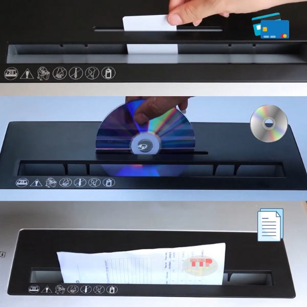 Máy hủy tài liệu Silicon PS 2500C