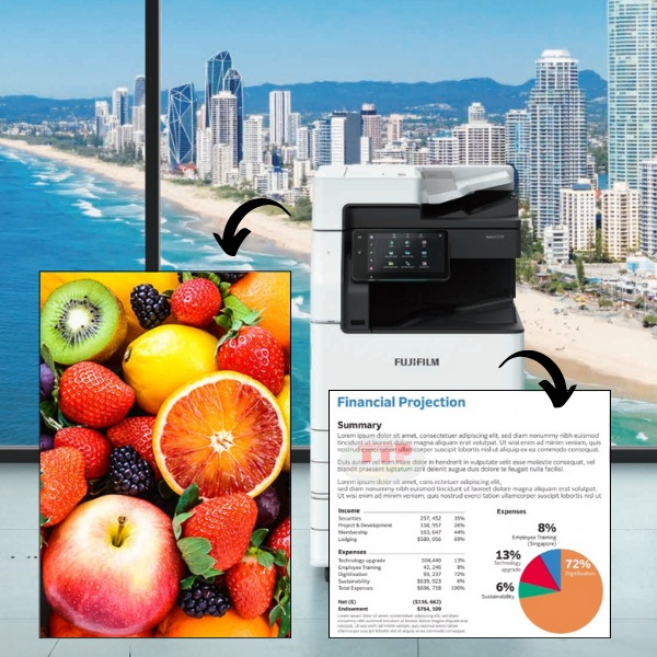 Máy photocopy màu FujiFilm Apeos C5570