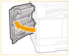 kẹt giấy ở bộ sấy