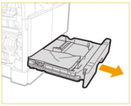 Kẹt giấy ở khay giấy
