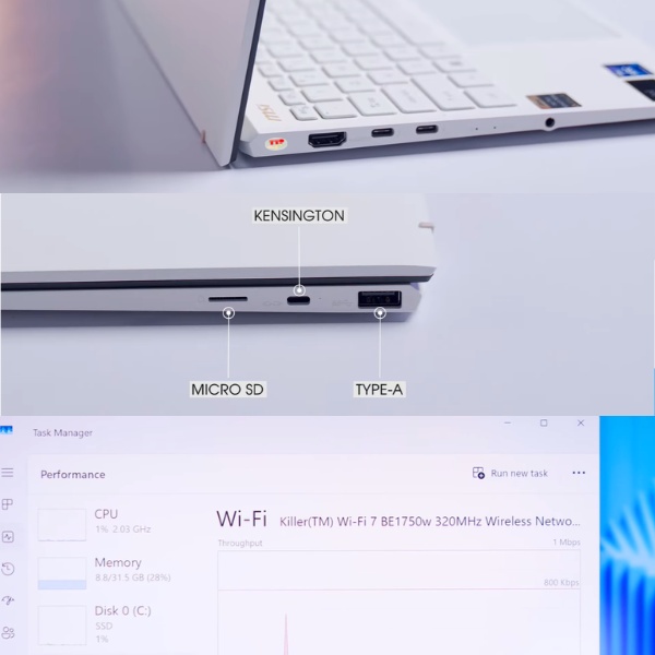 Máy tính Laptop MSI Prestige 13 AI Evo A1MG 241VN Intel Ultra 5 125H