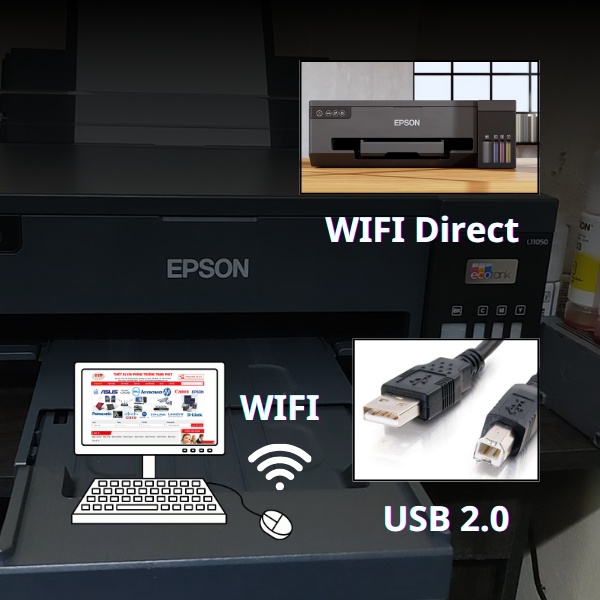 Máy in phun màu Epson EcoTank L11050