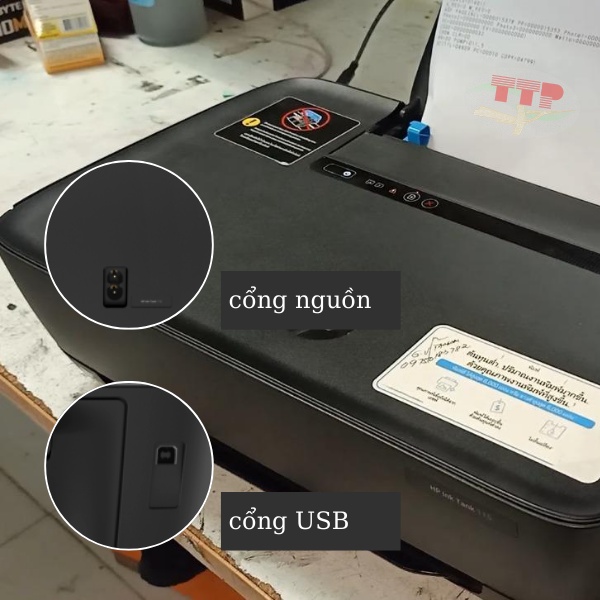 Máy in phun màu HP Ink Tank 115 2LB19A