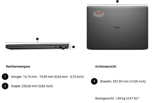 ​ Laptop 16 DC16250 C7U161W11BLU Intel Core 7 TTP