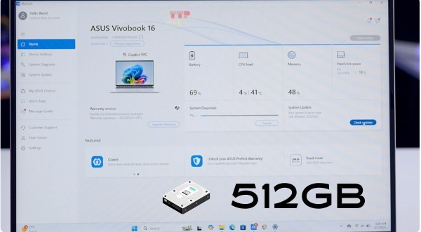 Laptop Asus Vivobook 16 A1607QA-MB067WS TTP