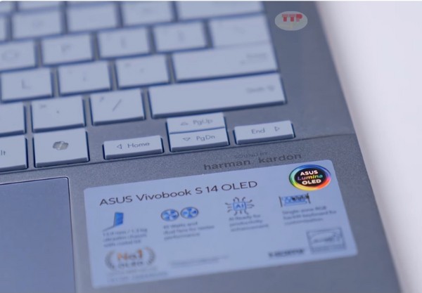 Laptop Asus Vivobook S 14 OLED S5406MA-PP136W TTP