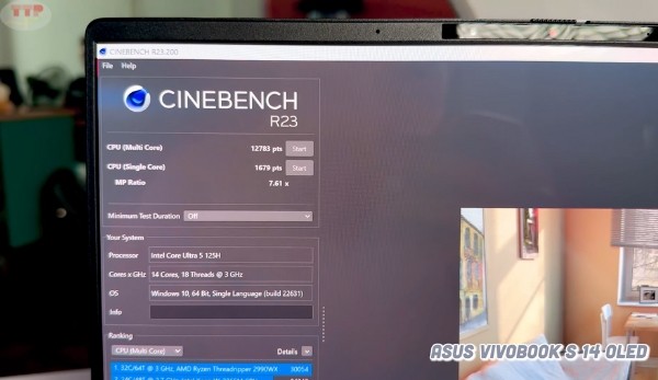 Laptop Asus Vivobook S 14 OLED S5406MA-PP136W TTP