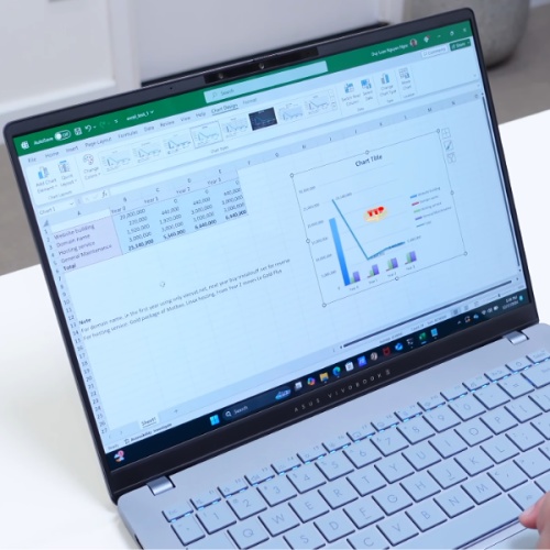 Máy tính xách tay Laptop Asus Vivobook S 14 OLED S5406SA-PP059WS 