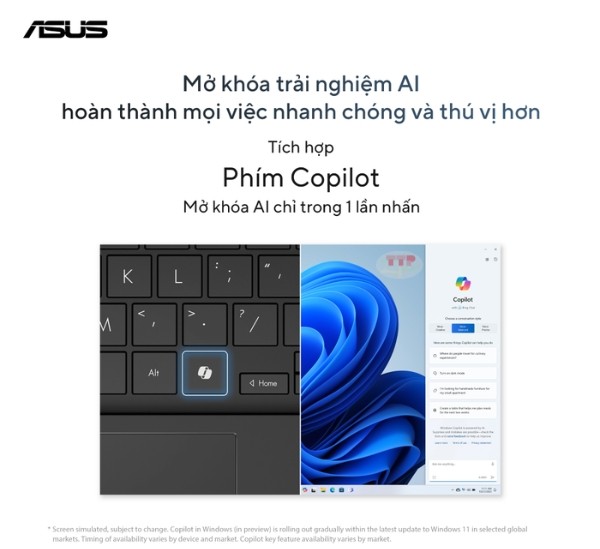 Laptop ASUS Vivobook S 16 OLED S5606MA-MX051W TTP