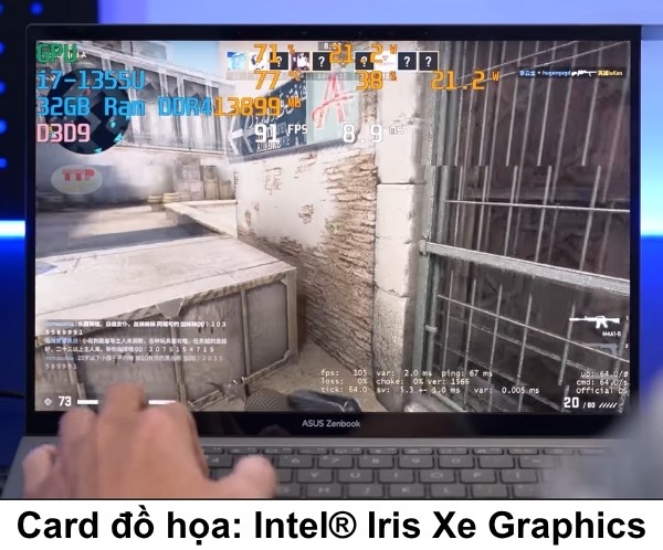 ​ Laptop ASUS Zenbook S 13 OLED UX5304VA-NQ126W TTP