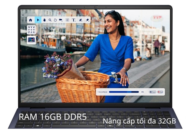 ​ Laptop Dell 16 DC16251 DC6C7557W1 CORE 7 TTP