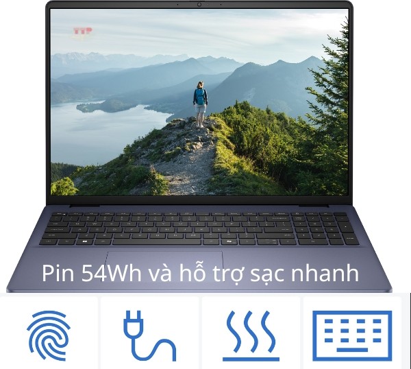 ​ Laptop Dell 16 DC16251 DC6C7557W1 CORE 7 TTP