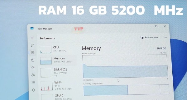 Laptop Dell Inspiron 16 5640 71053723 TTP